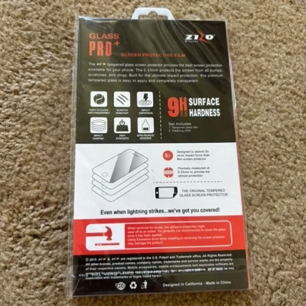 HTC Desire 530 Glass Screen Protective Film *New*